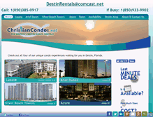 Tablet Screenshot of christiancondos.net